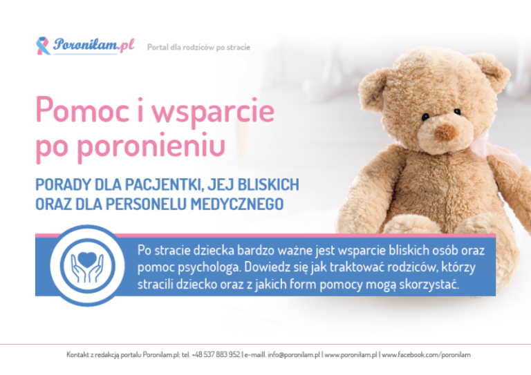 Pomoc i wsparcie po poronieniu [PORADNIK]