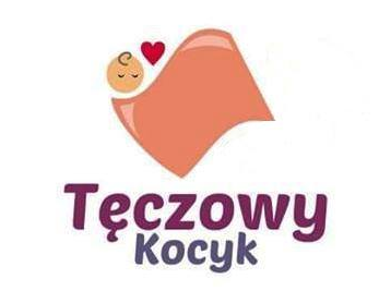 tęczowy kocyk