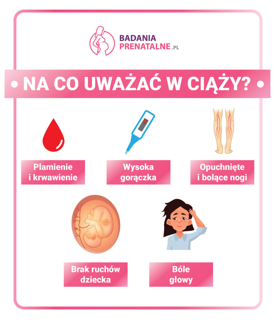 na co uważać w ciąży