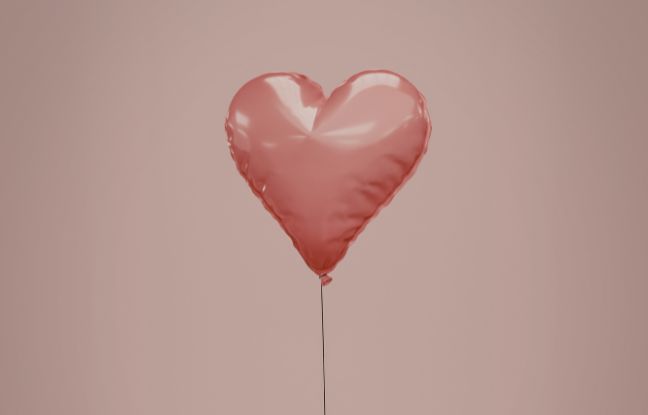 historia o poronieniu - balon w kształcie serca