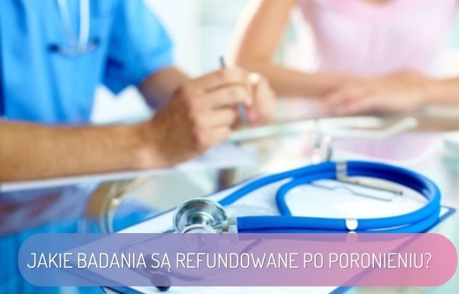 jakie badania sa refundowane na nfz - pacjentka z lekarzem, stetoskop na biurku