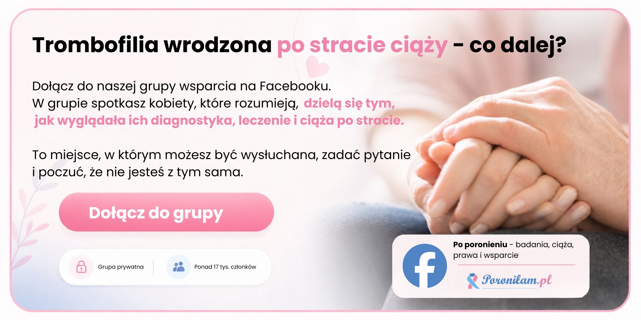 grupa wsparcia po poronieniu